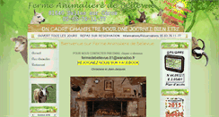 Desktop Screenshot of fermebellevue.fr